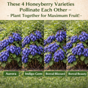 Variety pack of 4 Honeyberries