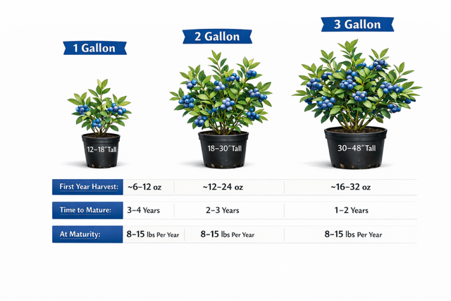 Plant Sizes